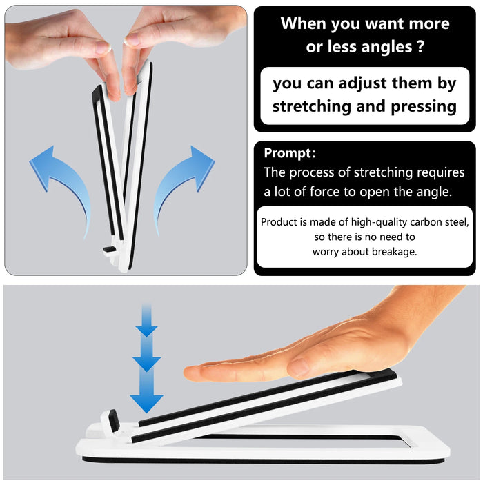Desktop Speaker Stand (Single) — Carbon Steel Base for Laptop & Desktop Speakers, Shock-Absorbing