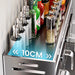 Multi-Functional Punch-Free Kitchen Spice Rack Organiser — 8 Racks for Cabinets & Countertop