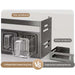 Multi-Functional Punch-Free Kitchen Spice Rack Organiser — 8 Racks for Cabinets & Countertop