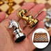 Pro Metal Magnetic Chess Set – Folding Travel Board for Adults & Kids