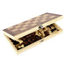 3-in-1 Folding Wooden Chess Board – Portable Chess, Checkers & Backgammon (24cm)