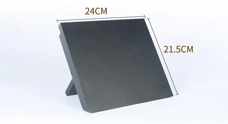 Foldable Magnetic Knife Rack — ABS Plastic, Matte Black