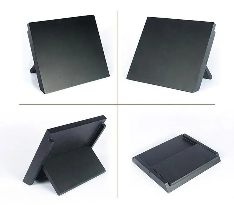 Foldable Magnetic Knife Rack — ABS Plastic, Matte Black