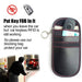 Signal-Blocking Car Key Pouch – RFID Faraday Bag, Two Pockets
