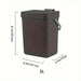 Countertop Compost Bin with Lid – Hanging or Freestanding Kitchen & Bathroom Bin (3L/5L)