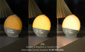 Wake-up Light Sunrise Alarm Clock — White Noise, Bluetooth Speaker & Colour-Changing Night Light (White)