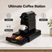 Coffee Pod Drawer & Machine Stand — Dust‑Proof Black (Holds 54 Pods)