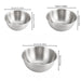 Stainless Steel Cooking Mixing Bowl with Scale — Large Capacity