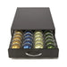 Coffee Capsule Pod Holder Metal Drawer Organiser — Compatible with Nespresso Vertuo, Vertuoline, Dolce Gusto, Verismo & Lavazza — Black