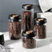 Vacuum-Sealed Glass Storage Jar for Coffee & Tea — Multiple Sizes