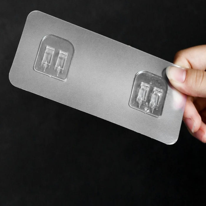 No-drill Wall-mounted Triangle Bathroom Shelf — Single Tier Metal Shower Caddy