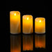 Flameless USB Moving Wick Candles with Remote — Rechargeable Decorative Pillars