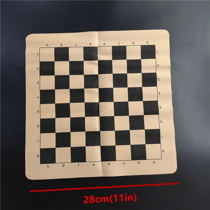 Resin Qing‑soldier Chess Set with Leather Board — Hand‑finished Figurines