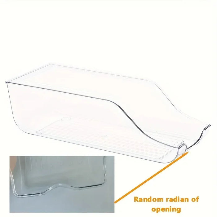 Auto-Rolling Can Dispenser Fridge Organiser – Plastic Pantry Bins