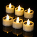 Solar Tea Light LED Candles – Rechargeable, Flameless, Waterproof for Garden & Home
