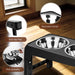 Dayplus Height-Adjustable Raised Dog Bowl – 2×1200ml Stainless Steel, 4 Heights (Black)
