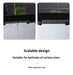 Expandable Bath Caddy Tray — PVC Bathtub Shelf for Candle, Towel, Book, Phone & Wine