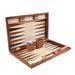 Handmade Luxury Wooden Backgammon Set – Portable Family Travel Game (11–19in)