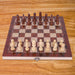 3-in-1 Wooden Chess, Checkers & Backgammon Set — Foldable 29 x 29cm Board