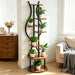 145cm Tall 7-Tier Corner Metal Plant Stand – Indoor & Outdoor Flower Rack