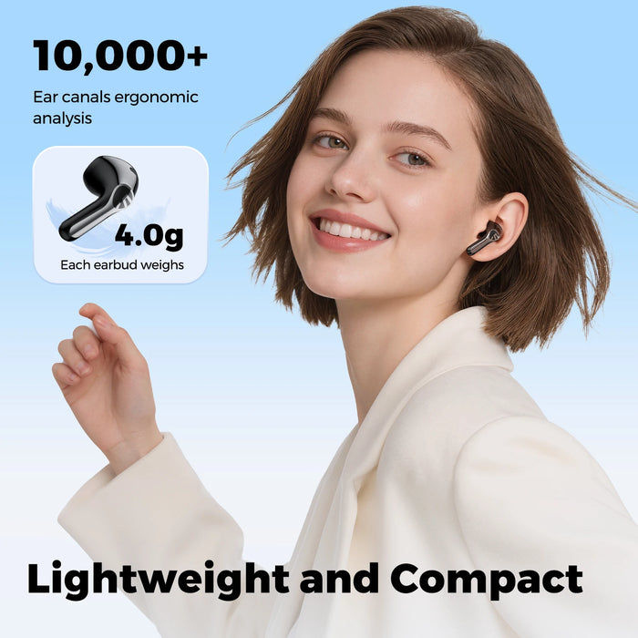 SOUNDPEATS Air6 HS Wireless Earbuds — Bluetooth 6.0, 13mm Driver, LDAC Hi‑Res, 45‑hour Playtime
