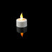Rechargeable LED Tea Candles — Warm Yellow Flameless Pillars (1–4 pcs)