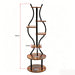 145cm Tall 7-Tier Corner Metal Plant Stand – Indoor & Outdoor Flower Rack