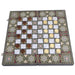 Luxury Knight 3-in-1 Wooden Foldable Game Board — Chess, Checkers & Backgammon