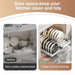 Pull-Out Kitchen Organiser — Pots, Pans & Lids, Ready-to-Use Rack