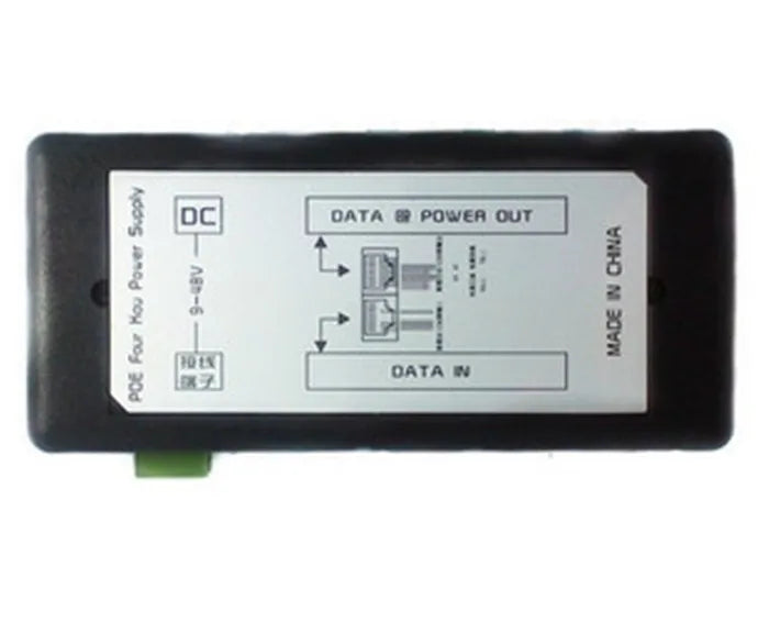 4-Port Passive PoE Injector Module – DC 9–48V for IP Cameras & Access Points