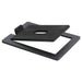 Carbon Steel Tabletop Speaker Base — Shock-Absorbing Stand
