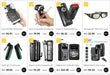 Eyoyo 2D Barcode Scanner — USB, Bluetooth & 2.4G Wireless Mini 1D/2D QR Reader for iPad, iPhone, Android & PC