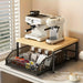 Multi-Purpose Coffee Station Organiser with Drawer & Shelves for Capsules, Cups and Snacks