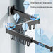 Retractable Wall-Mounted Clothes Hanger — Aluminium Folding Drying Rack