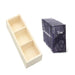 Solid Wood Retro Tea Bag Holder — Multi-Compartment Desktop Storage (White/Brown)