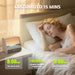 Bluetooth Sunrise Alarm Clock & Wake‑Up Light with White Noise and Dimmable Lamp