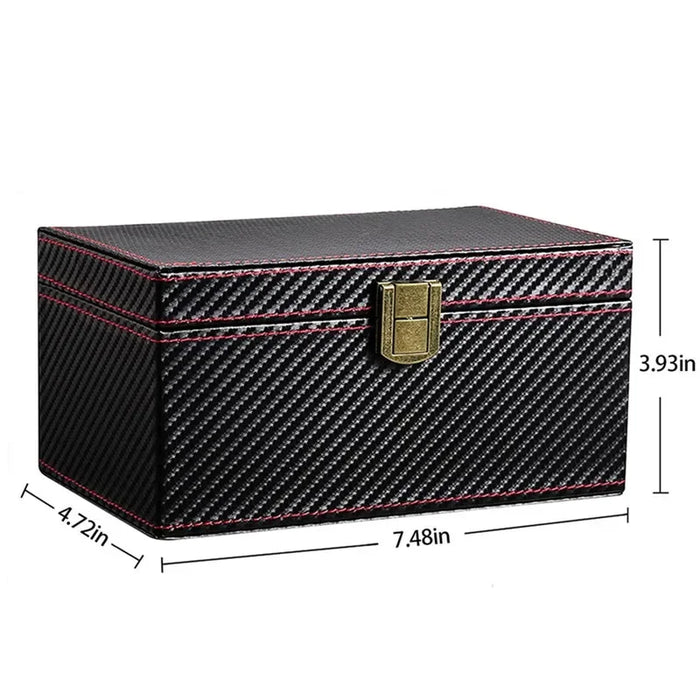 Faraday Signal Shielding Box – Carbon Fibre Texture RFID Key Protector