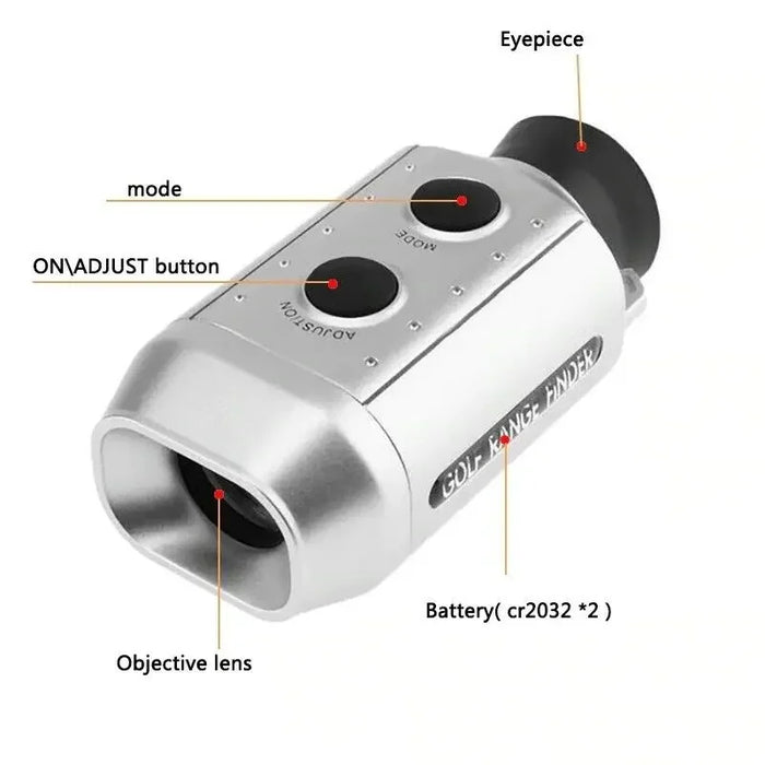 Digital Golf Rangefinder 7x – Portable Distance & Height Measure up to 850m