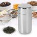 Stainless Steel Tea Canister – 400ml or 550ml with Tight-Fitting Sliding Lid