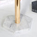 Marble Desktop Tissue Rack – Metal Paper Holder & Storage Shelf