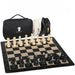 20-inch Portable Folding Chess Set with Weighted Pieces — Tournament Grade