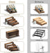 Stackable Wooden Tiered Riser Stands – Cupcake & Dessert Display (4 or 8pcs)