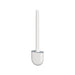 Wall-Mounted Soft TPR Toilet Brush with Removable Handle — Space-Saving