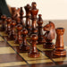 Magnetic Wooden Chess, Checkers & Backgammon Set — Foldable Travel Board with Extra Queens