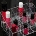 Acrylic 24-Grid Lipstick & Makeup Organiser Display Rack (Large)