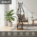 145cm Tall 7-Tier Corner Metal Plant Stand – Indoor & Outdoor Flower Rack