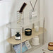 Stainless Steel Toothbrush Holder – Metal Bathroom Storage Rack