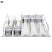 Canned Beverage Push Rack — Self-Pushing Fridge & Counter Organiser (310/380/410mm)