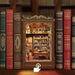 Time Book House DIY Retro Wooden Booknook — Miniature Bookends Kit