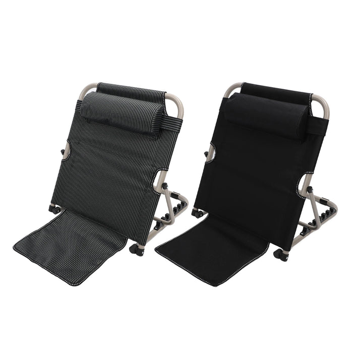 Adjustable Lifting Bed Backrest Floor Chair with Head Pillow — 6‑Position Anti‑Slip